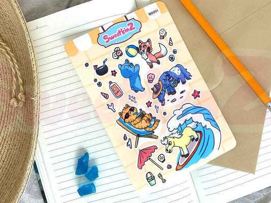 Beach Day Sticker Sheet