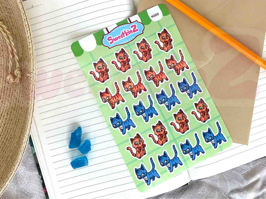 Kitties Sticker Sheet