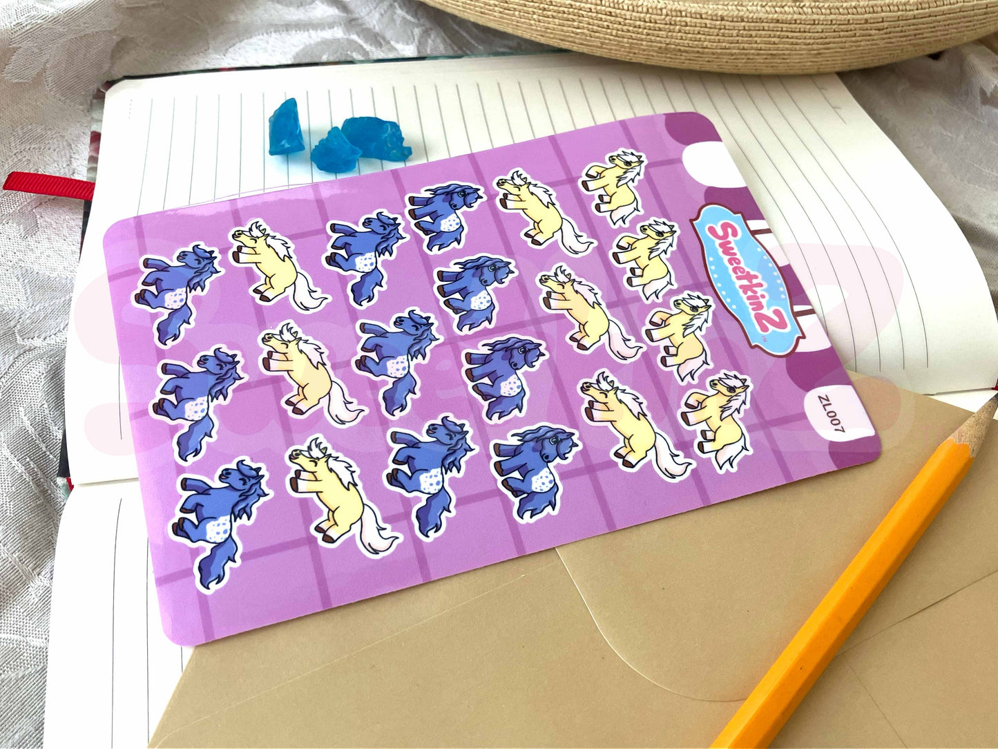 Ponies Sticker Sheet