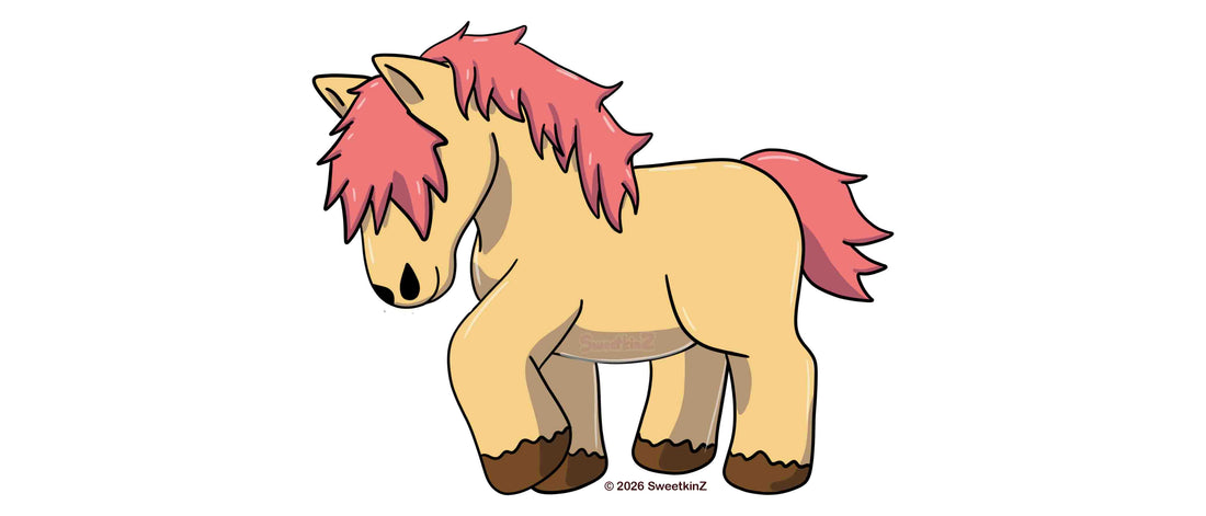 Briella the Red-Maned Draft Horse