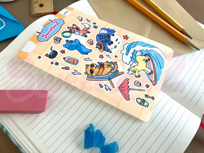 Beach Day Sticker Sheet