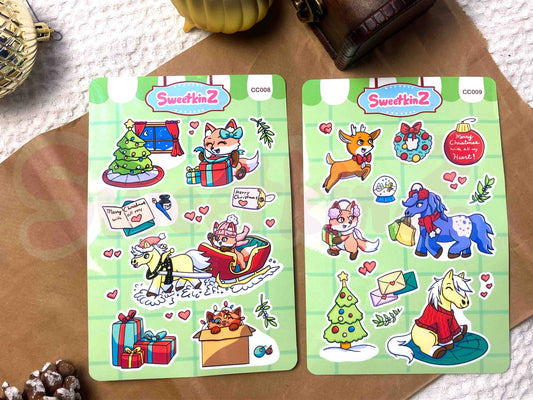 Christmas Cheer Sticker Sheet Set of 2
