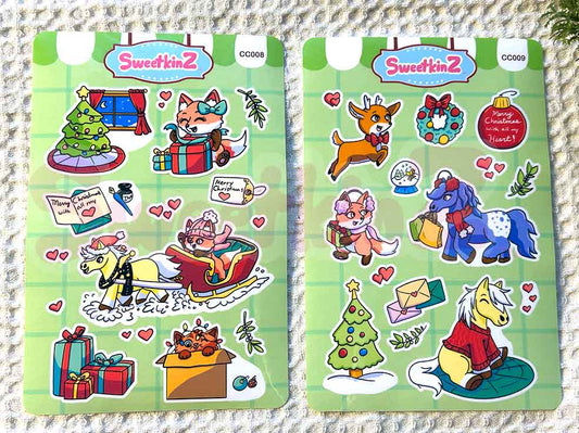 Christmas Cheer Sticker Sheet Set of 2