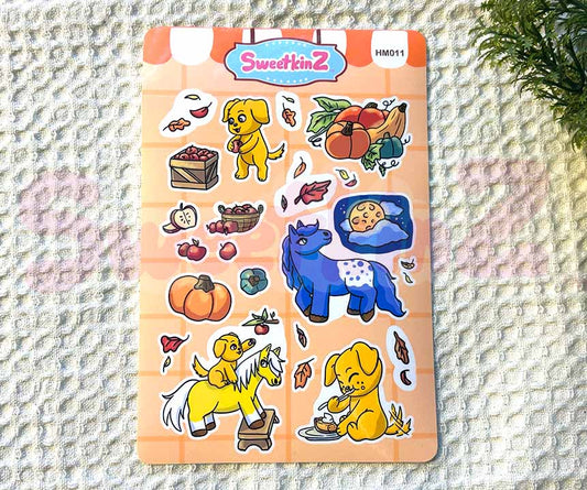 Harvest Moon Sticker Sheet