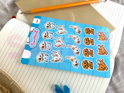 Puppies Sticker Sheet