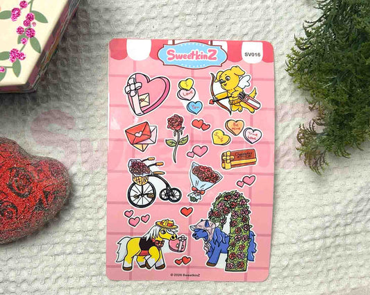 Sweet Valentine Sticker Sheet