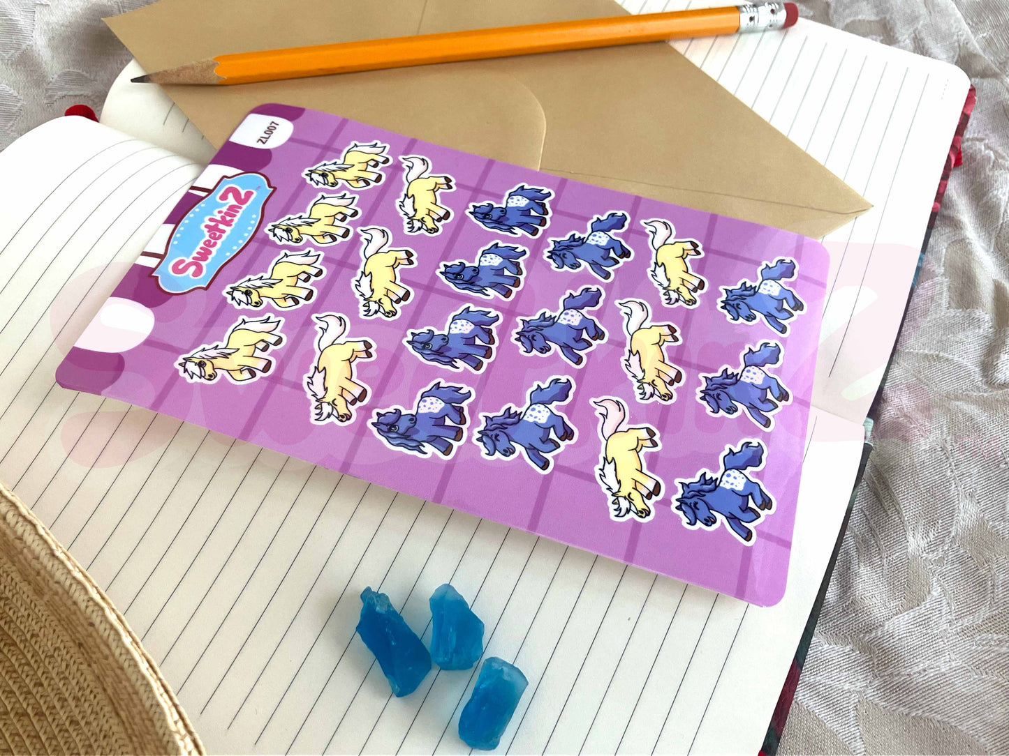 Ponies Sticker Sheet
